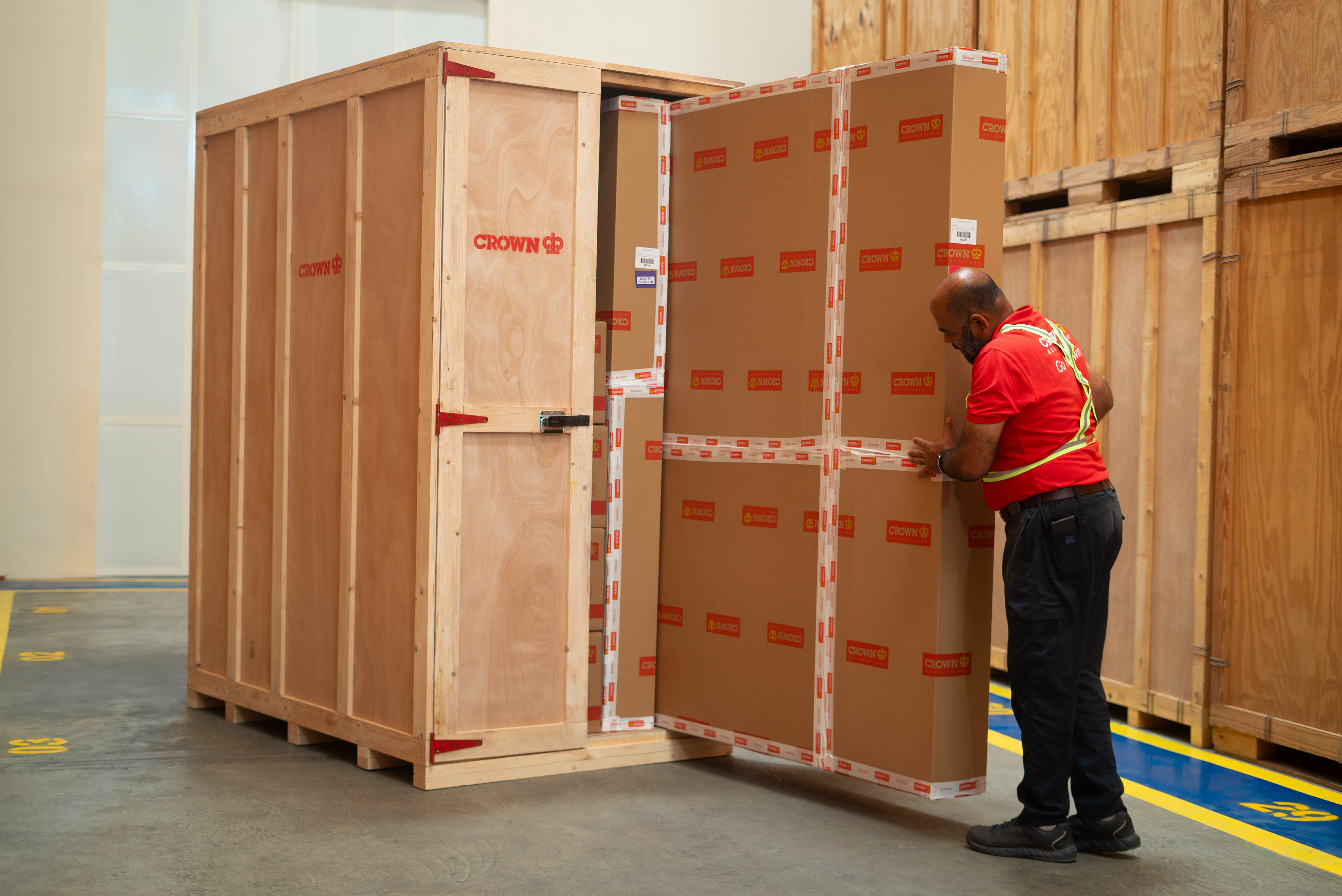 Hi-POD storage solution Crown Relocations UAE 