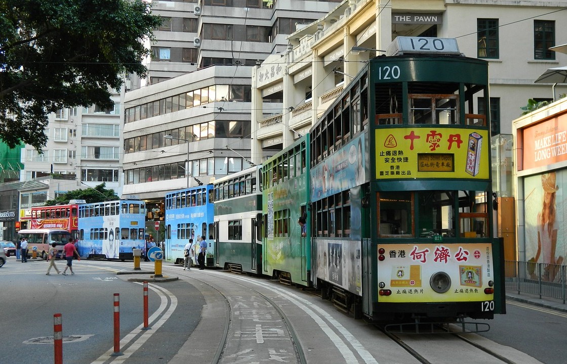 hong kong tram