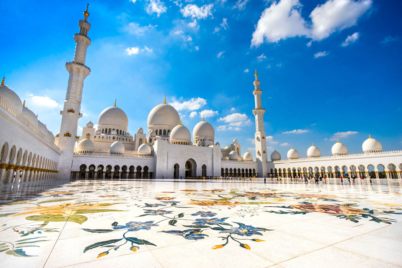 Grand Mosque Abu Dhabi, United Arab Emirates 