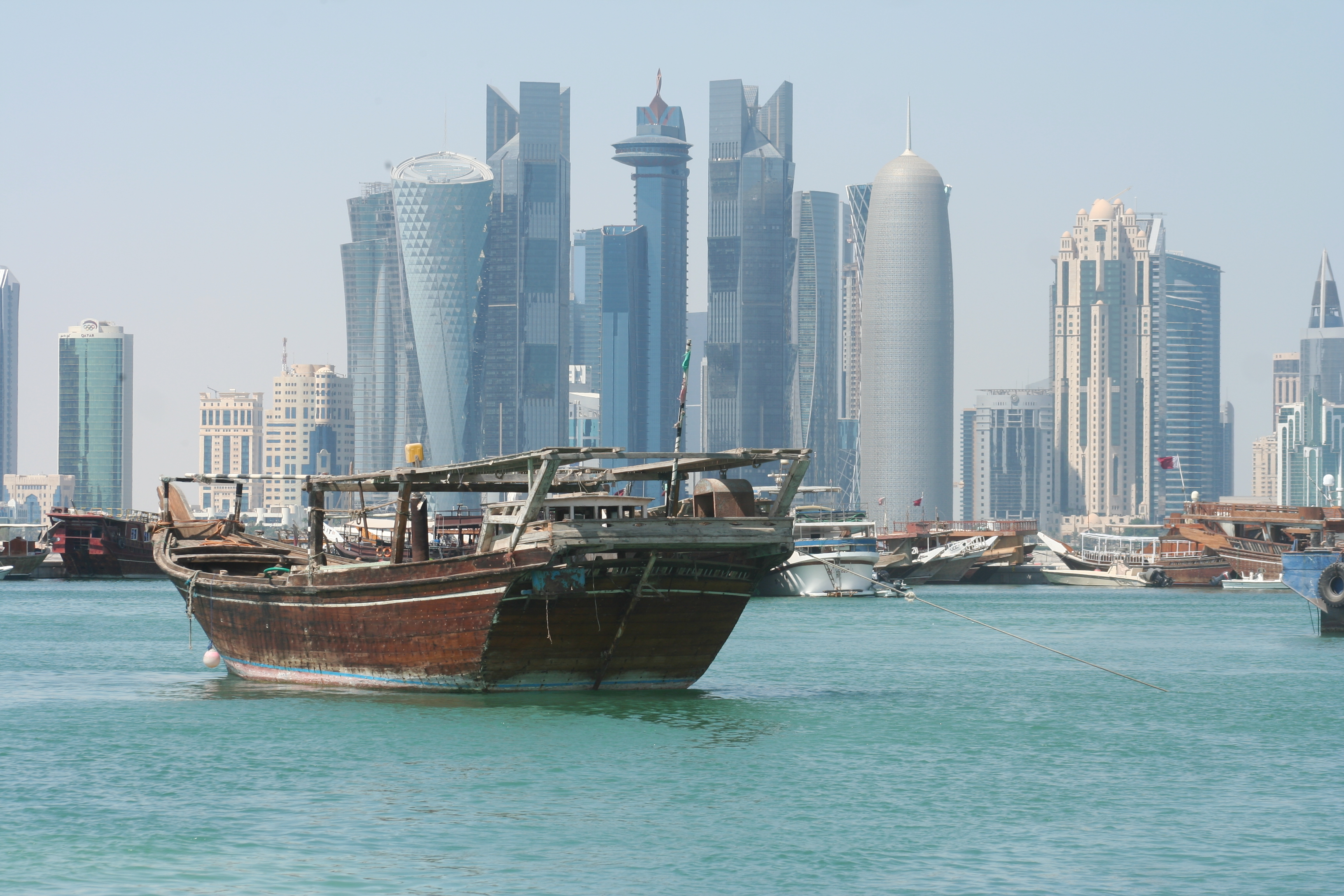 picture of doha skyline